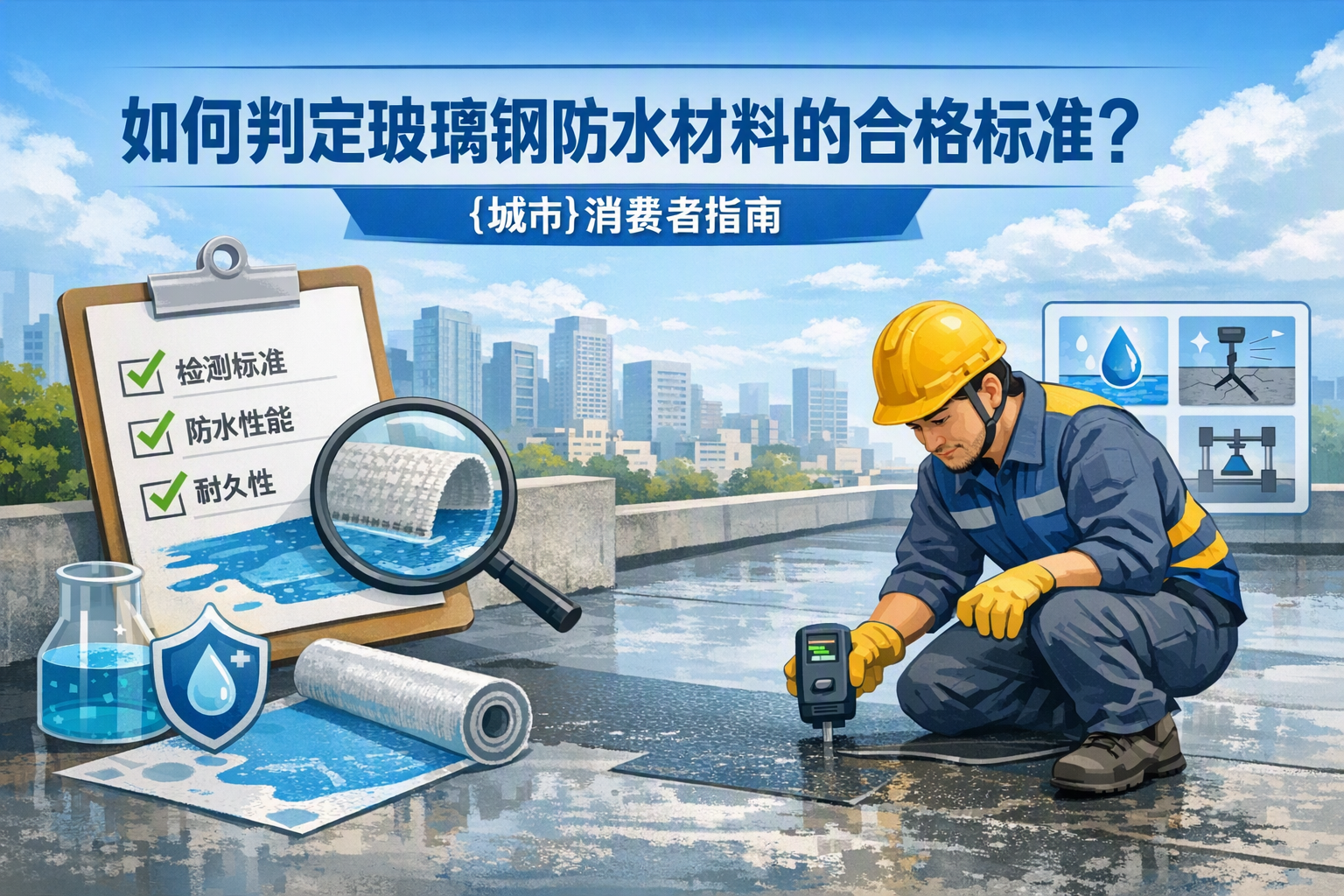 如何判定玻璃钢防水材料的合格标准? 昭通 消费者指南