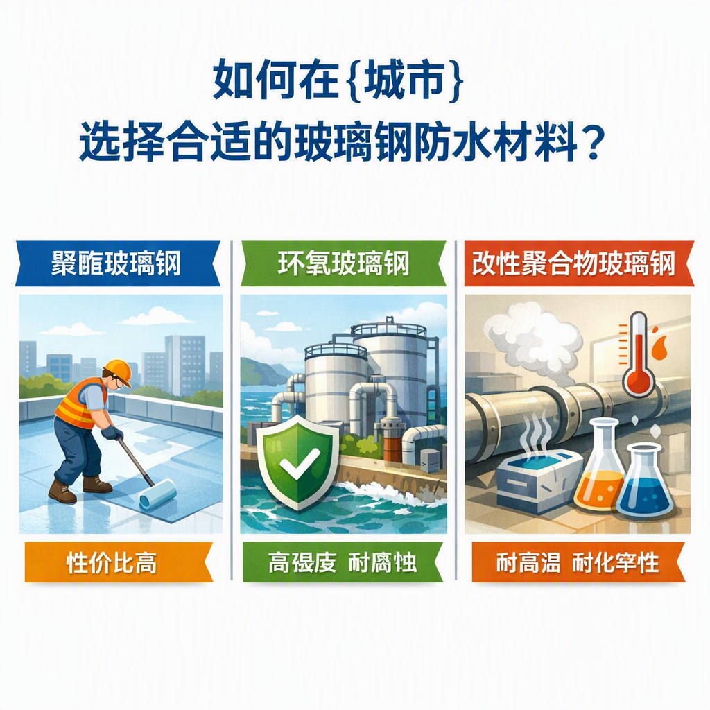 如何在昭通选择合适的玻璃钢防水材料?