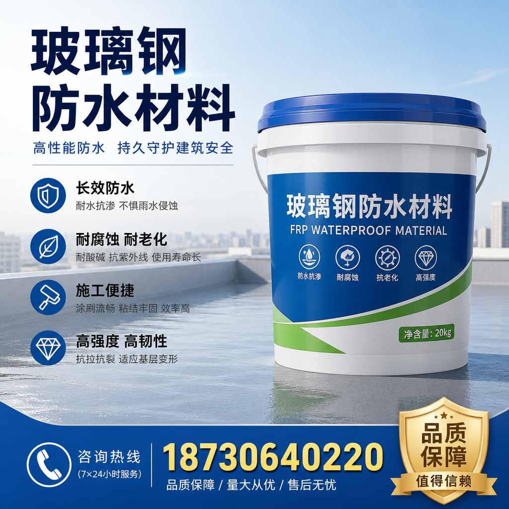 专家解析:玻璃钢防水材料的市场前景分析在 昭通