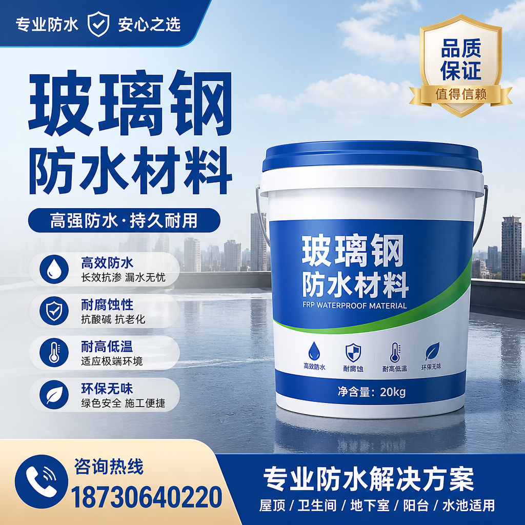 了解玻璃钢防水材料的市场趋势,昭通 企业不可不知